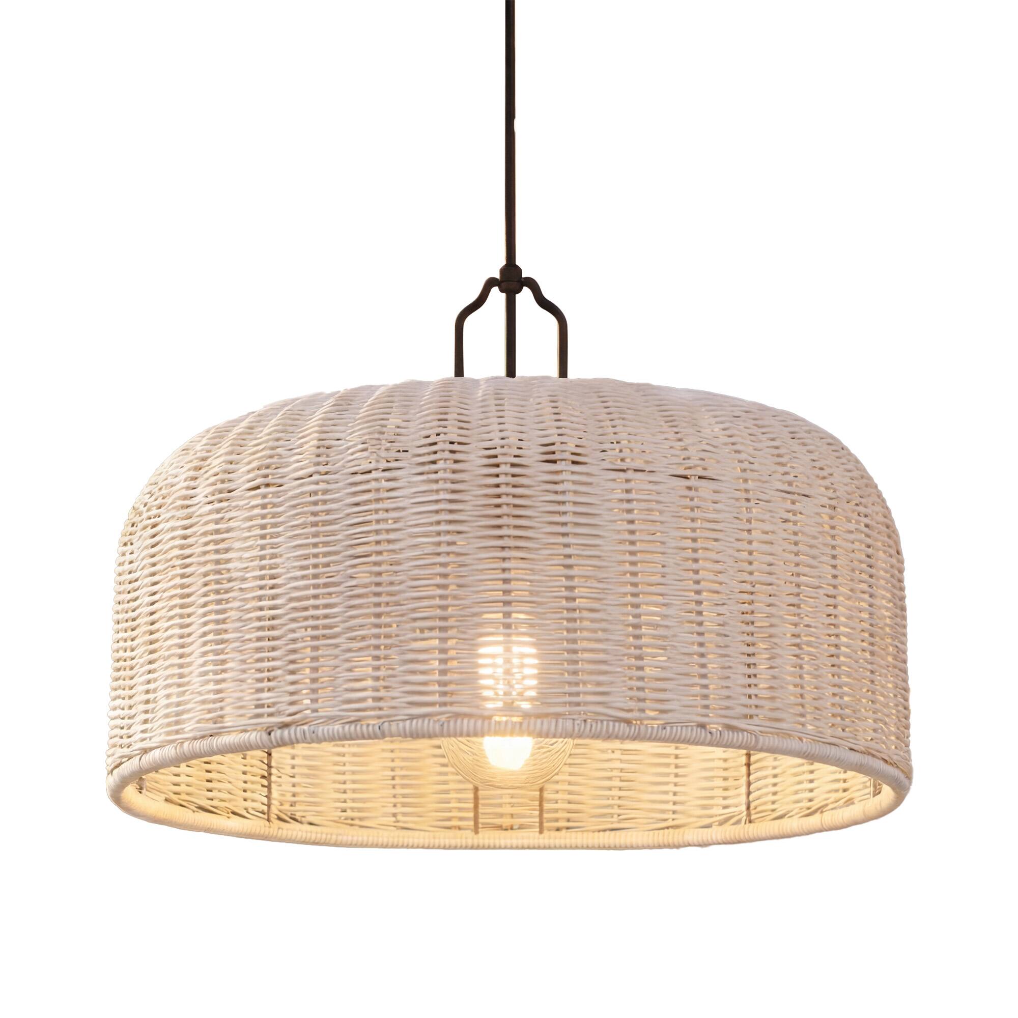 Front. MULE - Mule Outdoor Pendant Light, Plug-In or Hardwired Hanging Light, Matte Black.