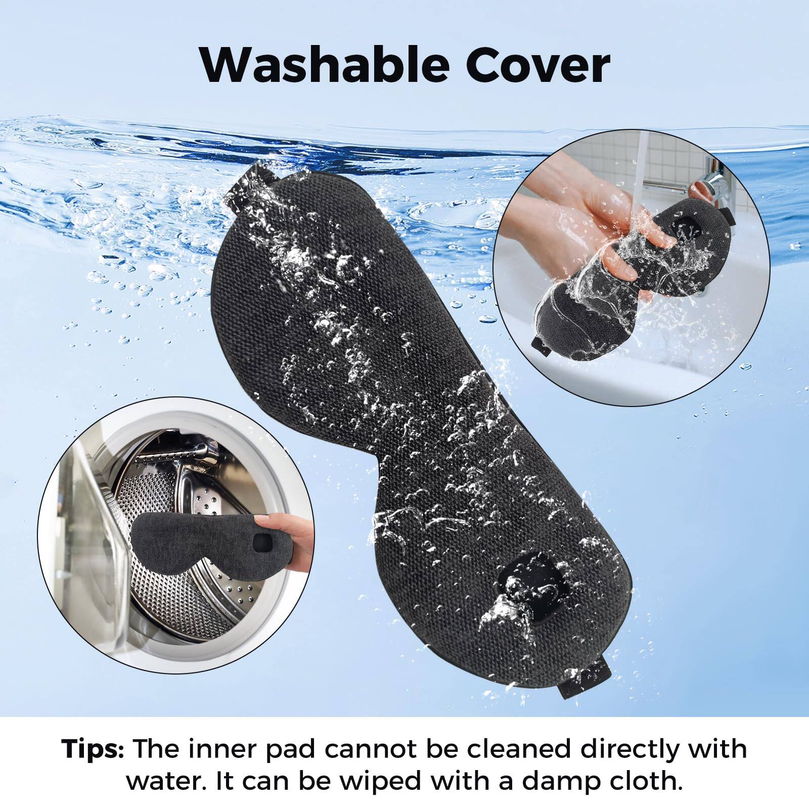 Washable Cover

Tips: The inner pad cannot be cleaned directly with water. It can be wiped with a damp cloth.