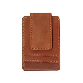 Steel Horse Leather - The Walden | Leather Front Pocket Clip Wallet - Brown