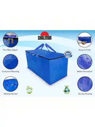 SHALIMAR
- Two Way Zipper
- Compact Weaving
- Strong Handle
- Easy to Fold
- Water Resistant
- Sturdy Sewing
BEST QUALITY
Reuse - Recycle