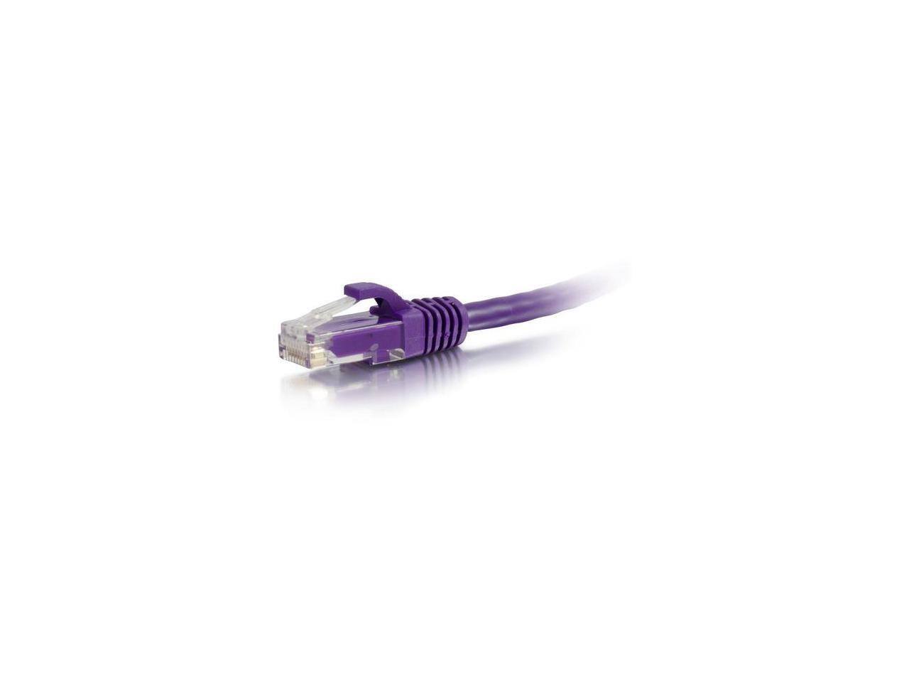 Alt View 1. Cables to Go - C2G 50820 4 ft. Cat6a Snagless Unshielded (UTP) Ethernet Network Patch Cable - Purple.