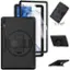 Alt View 14. SaharaCase - PROTECTION Hand Strap Series Case for Samsung Galaxy Tab S8 Ultra - Black.