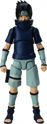 Front. Bandai - Bandai - Naruto - Ultimate Legends - Young Sasuke Action Figure - Collectibles - Multicolor.