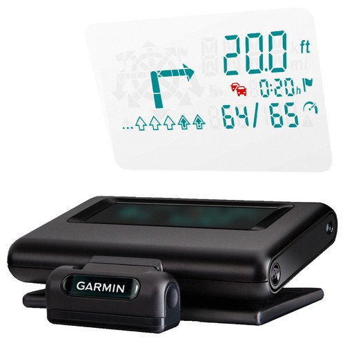  Garmin - HUD GPS with Built-In Bluetooth