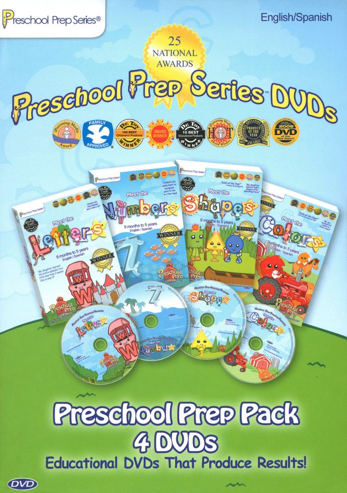 Best Buy: Preschool Prep Series: Preschool Prep Pack [4 Discs] [DVD]