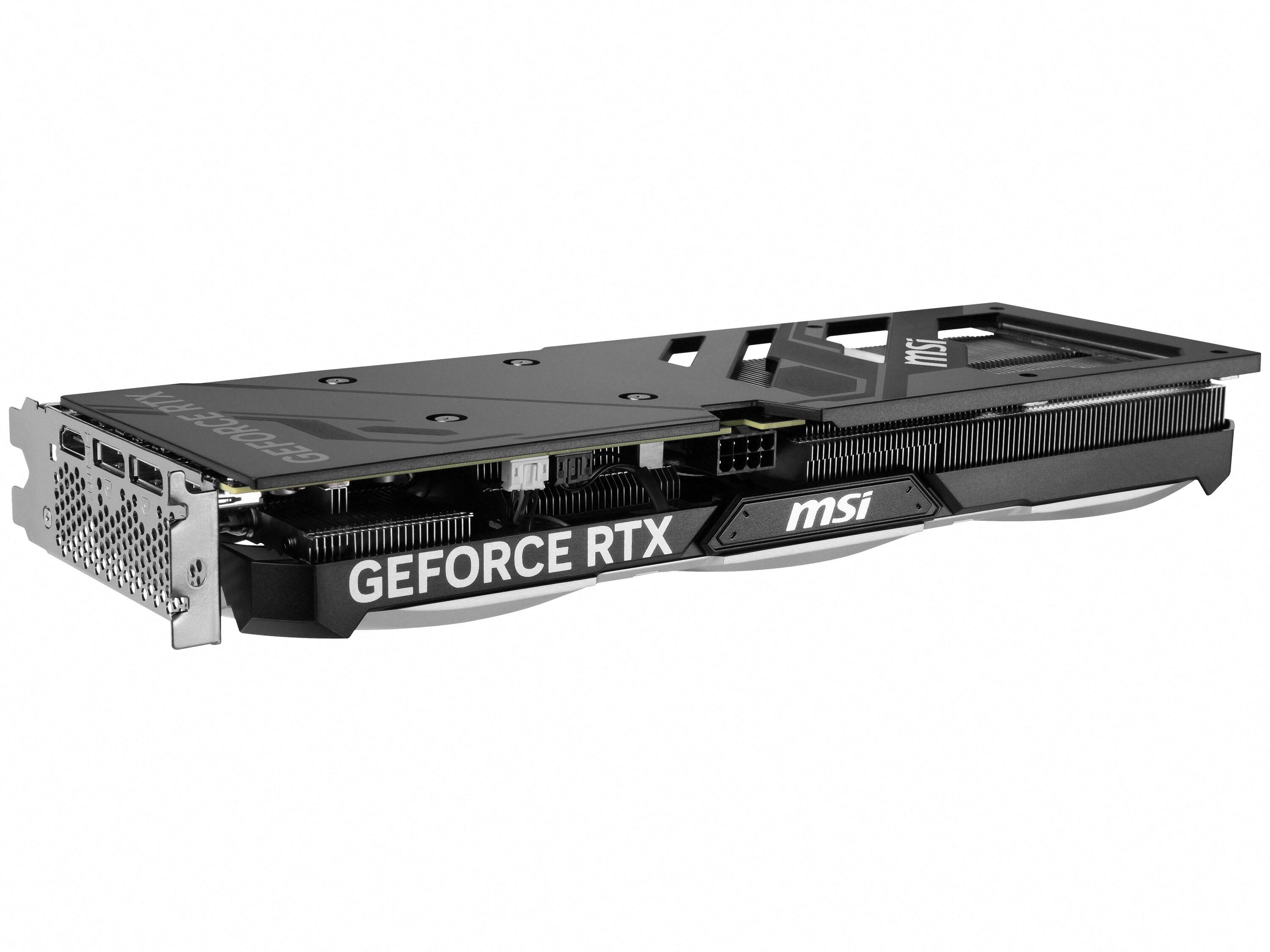 Alt View 15. MSI - NVIDIA GeForce RTX 4060 Ti 8GB VENTUS 3X OC 8GB GDDR6 PCI Express 4.0 Graphics Card - Black.
