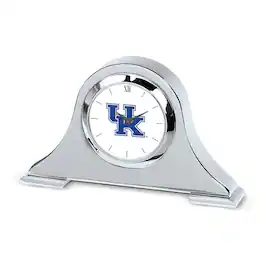 Jardine - Kentucky Wildcats Logo Napoleon Desk Clock - Silver