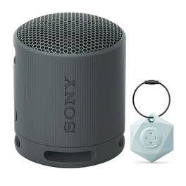 Sony - SRS-XB100 Bluetooth Portable Lightweight Travel Speaker Bundle - Black