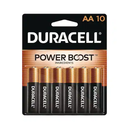 AA 10
DURACELL
POWER BOOST™
INGREDIENTS