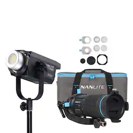 NANLITE - FS-150B Bi-Color Studio Spotlight Bundle with Projection Attachment