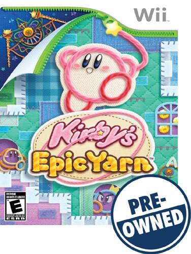 Front. Nintendo - Kirby's Epic Yarn - PRE-OWNED.