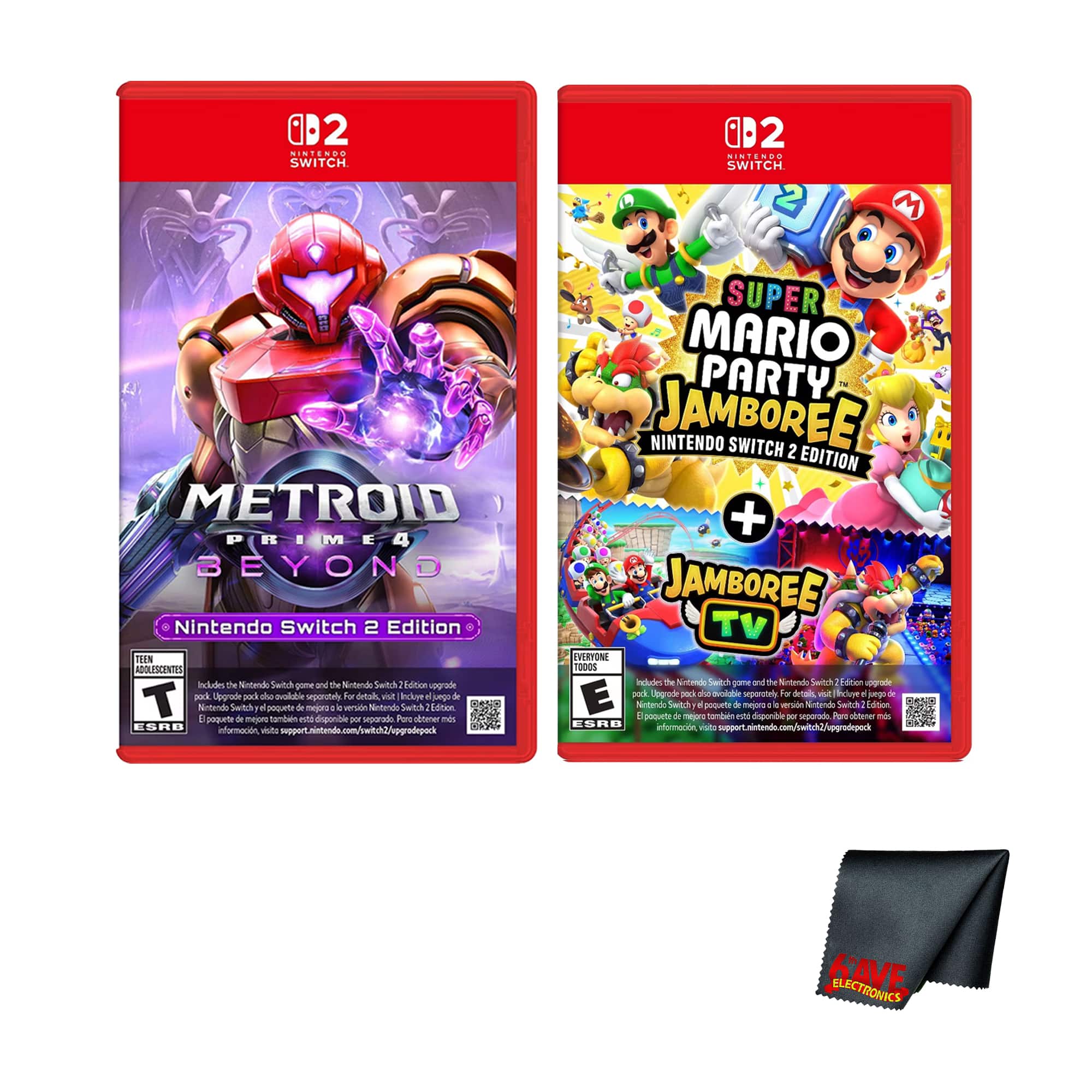 Metroid Prime 4: Beyond + Super Mario Party Jamboree TV- Switch 2 Edition - Nintendo Switch 2