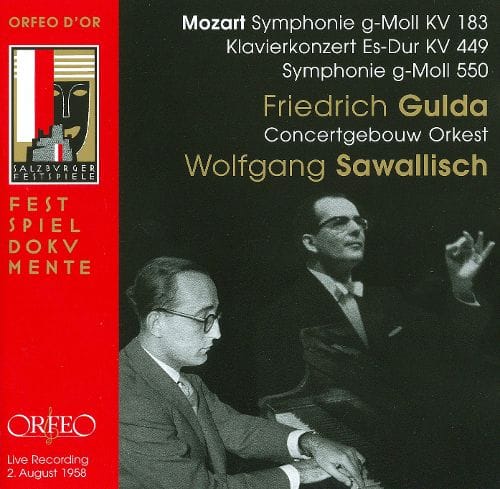 Best Buy: Mozart: Symphonie g-Moll KV 183; Klavierkonzert Es-Dur KV 449 ...