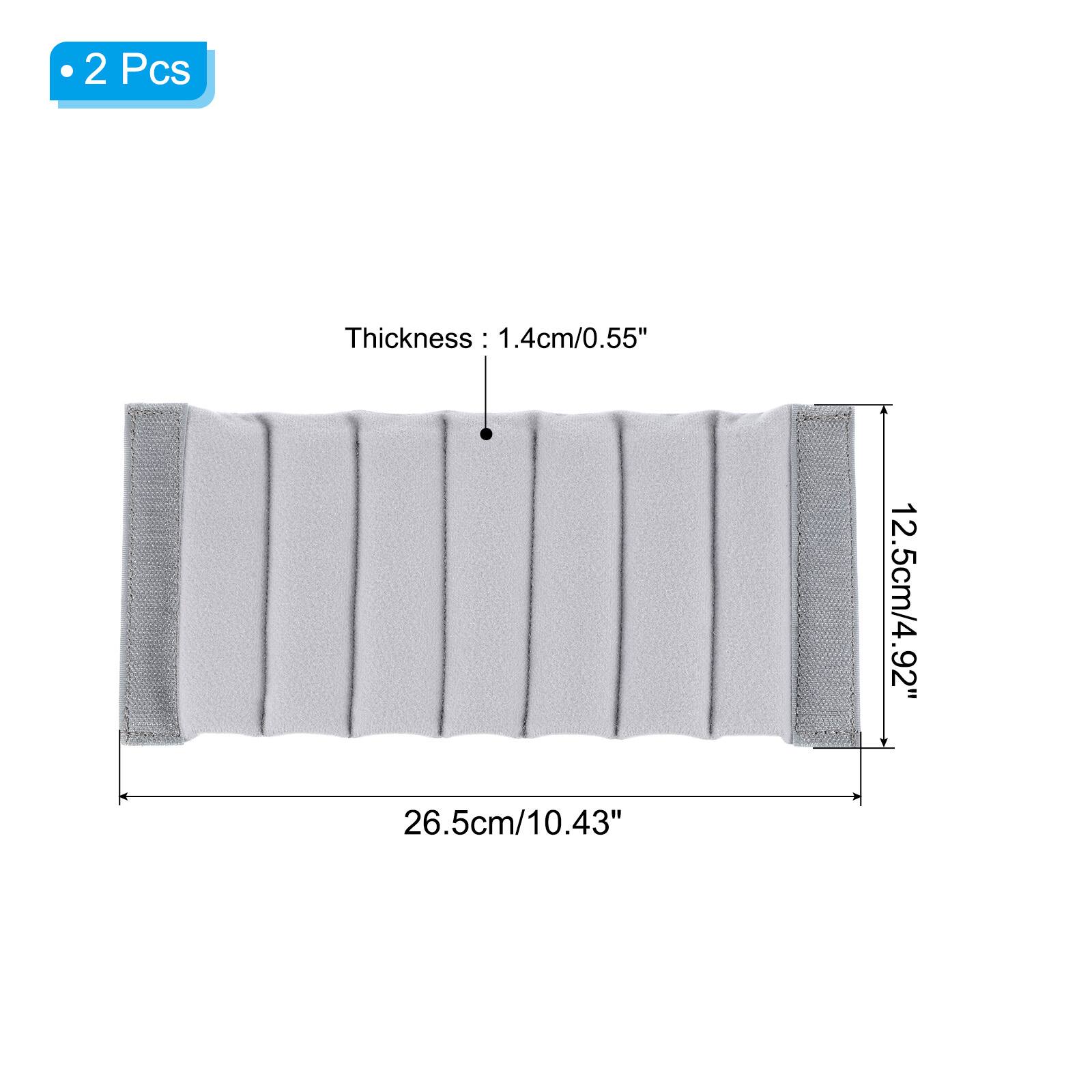 2 Pcs  
Thickness: 1.4cm/0.55"  
26.5cm/10.43"  
12.5cm/4.92"