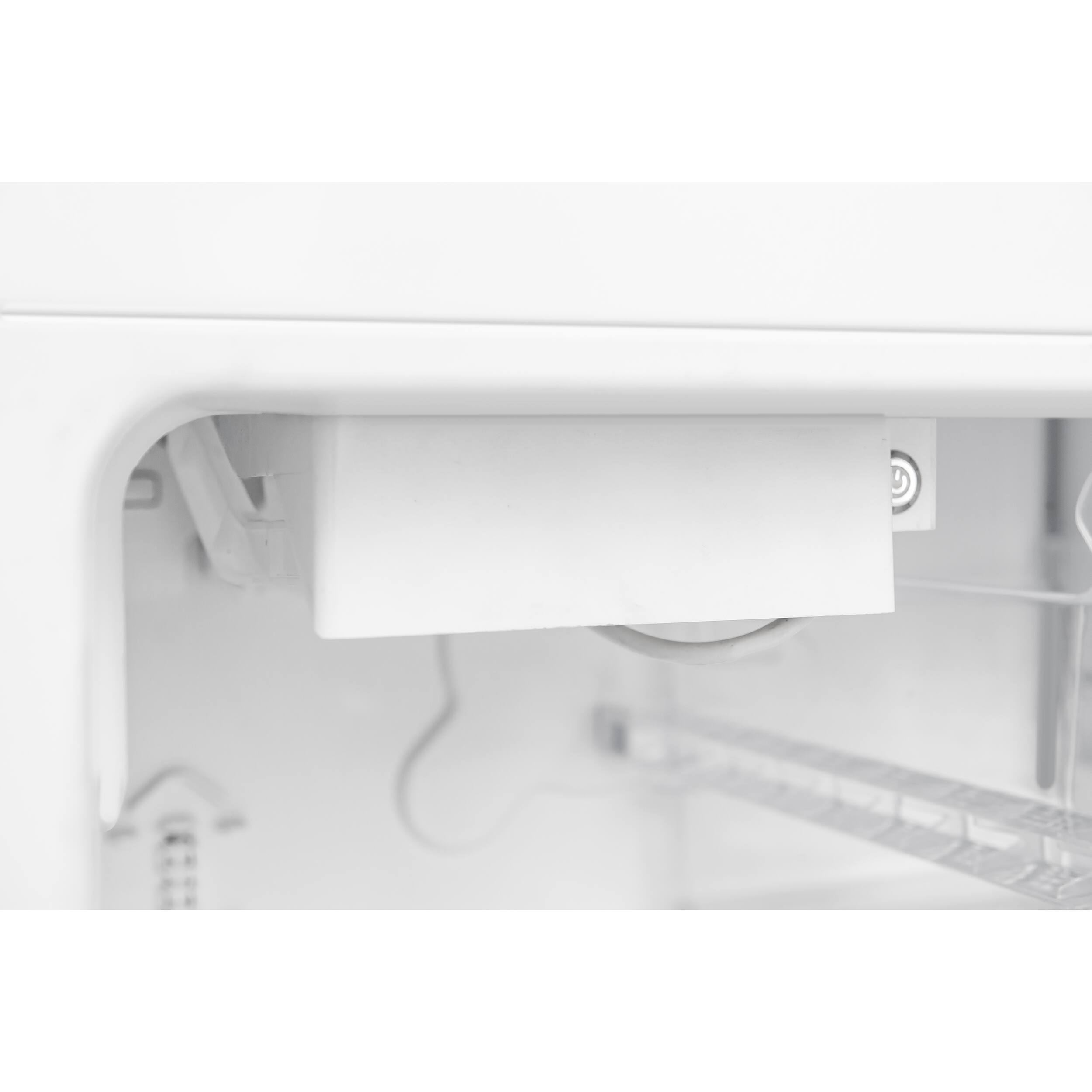 Alt View 8. Forno Appliances - Rivestito 16.9 Cu. Ft. 42" Built-In Counter-Depth Panel Ready Bottom Freezer Refrigerator with Ice Maker - White.