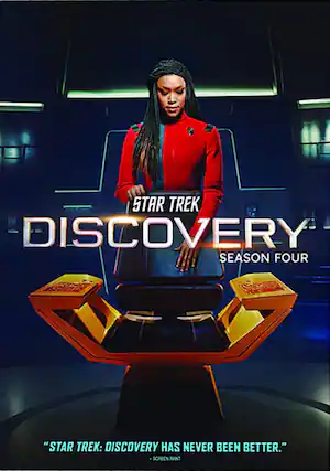 Front. Star Trek: Discovery: Season Four - DVD.