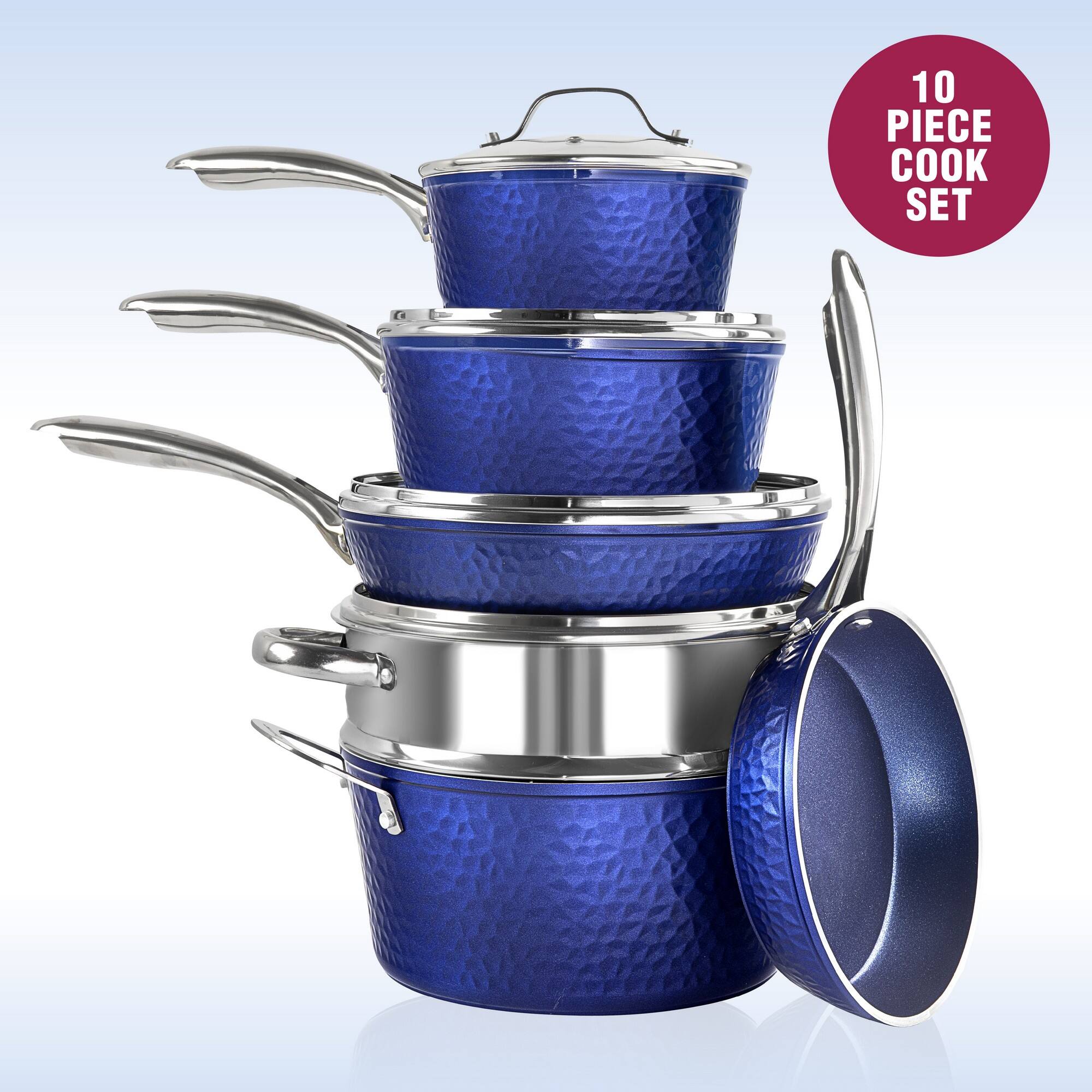 10 PIECE COOK SET