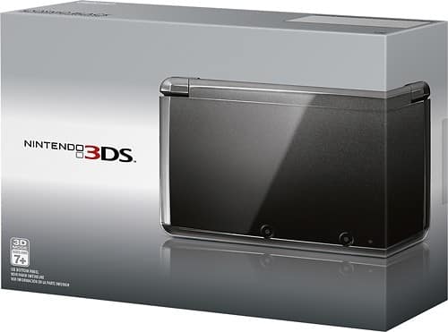 nintendo 3ds cosmo black