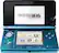 Front Standard. Nintendo - 3DS - Aqua Blue.