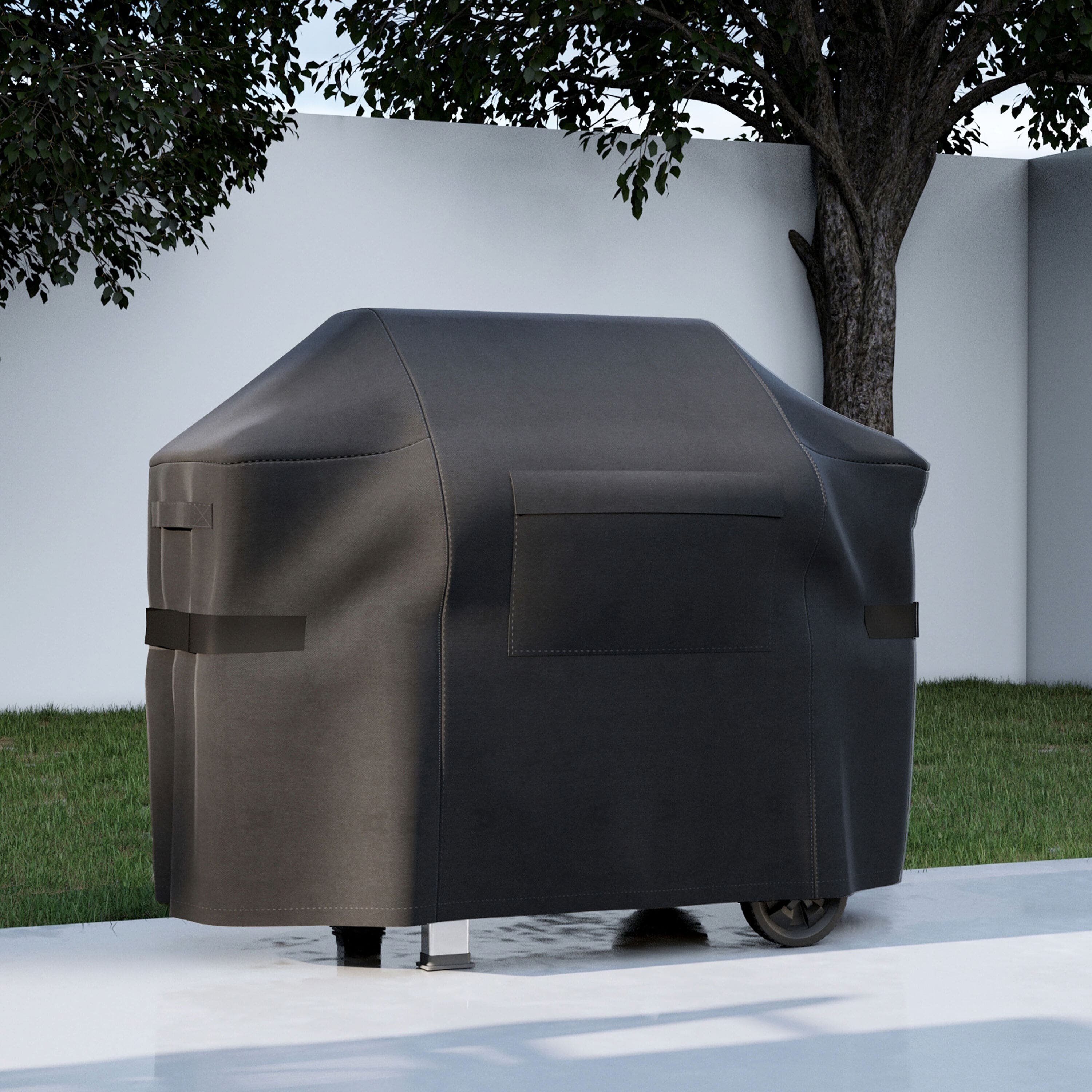 KHOMO GEAR - 30-Inch BBQ Grill Cover - Heavy-Duty Waterproof Outdoor Cover for Gas Grills - UV-Resistant, Fade-Proof, Rip-Proof