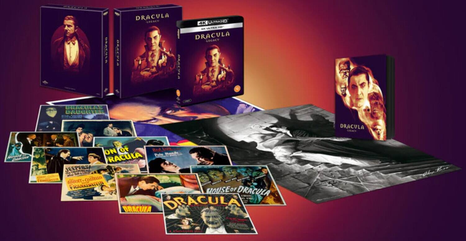 Alt View 1. Dracula Legacy (Limited Ultimate Collector's Edition)   - 4K Blu-Ray.