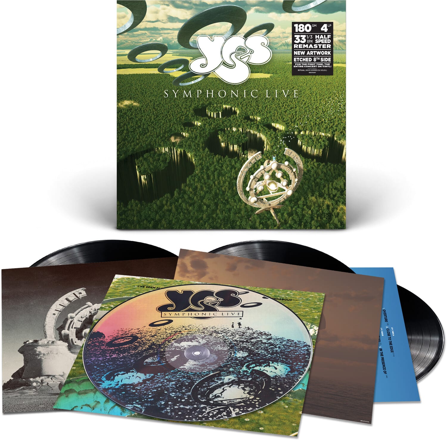 Yes - Symphonic Live   - VINYL LP price history on PriceWatchPro