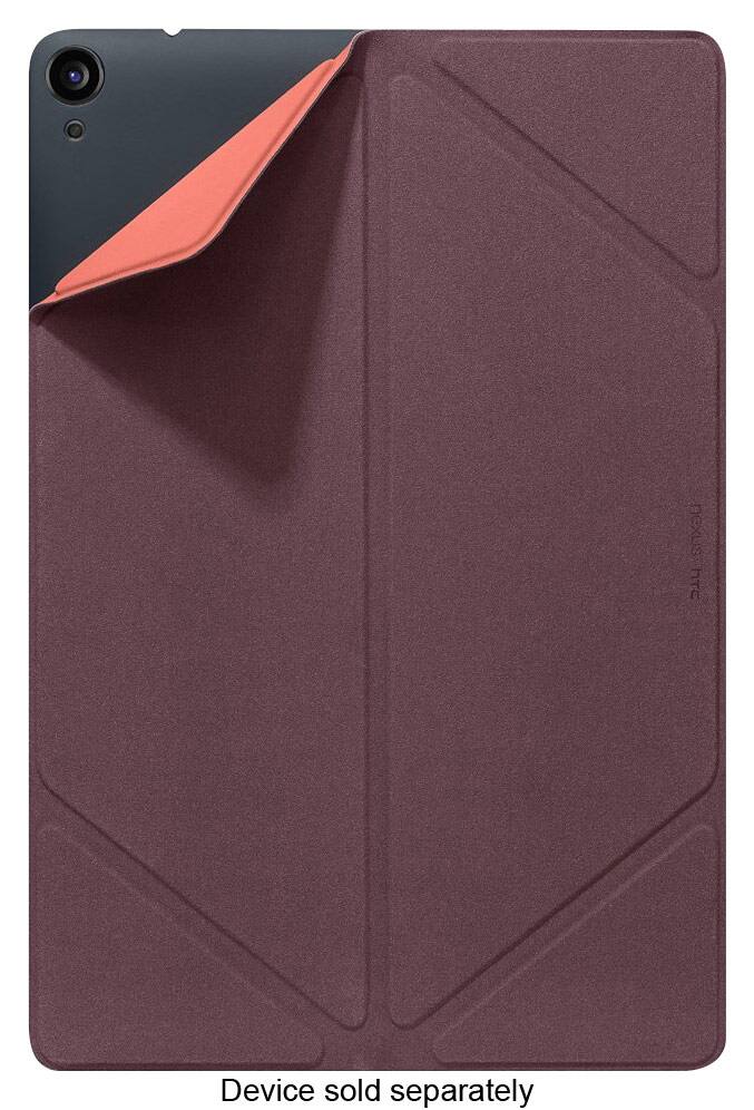Front. HTC - Cover for Google Nexus 9 - Coral/Amethyst.