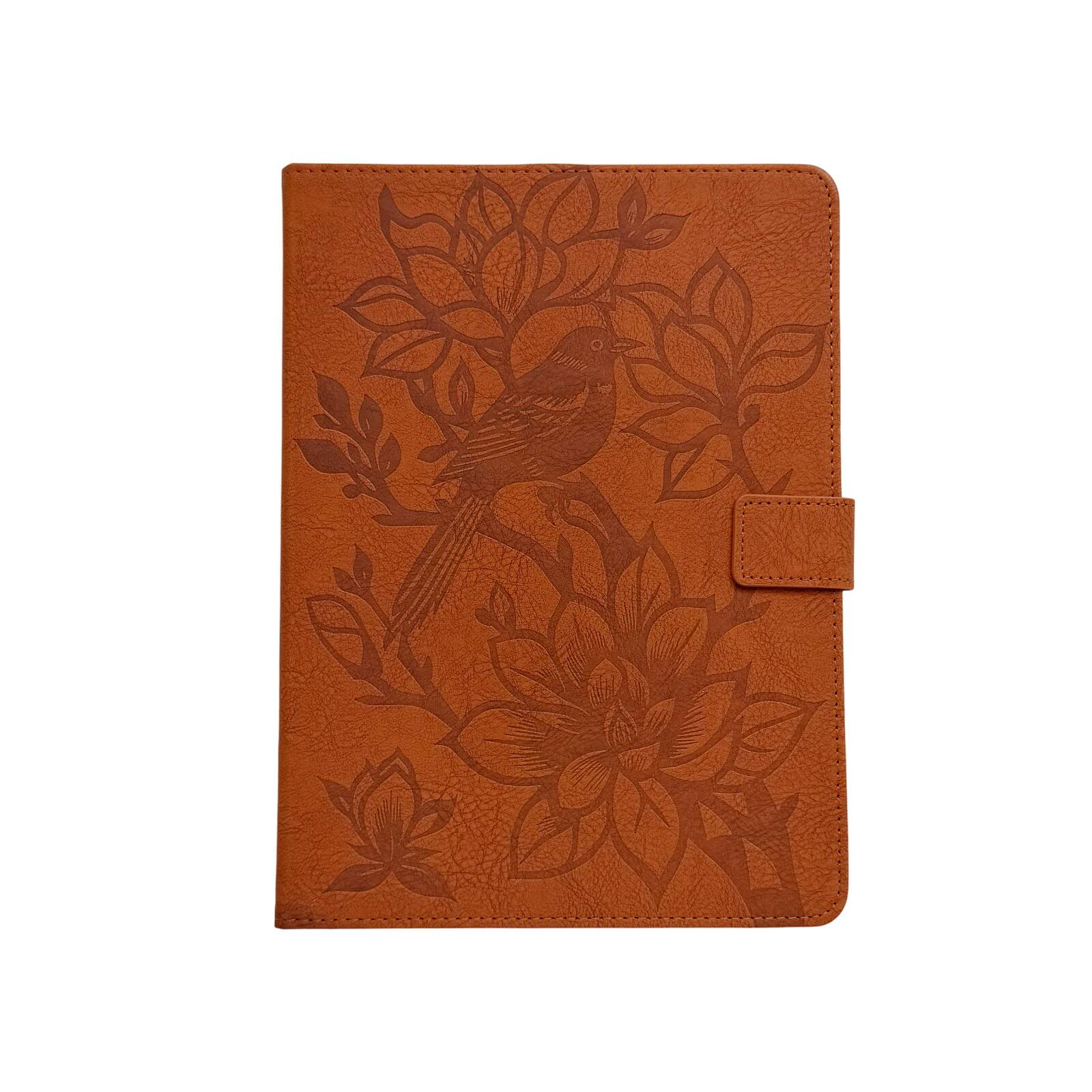 Alt View 3. UUCOVER - For Apple iPad (A16) 11" 2025 & iPad 10.9" 2022 10th Gen Tablet Folio Case with Card Slots,PU Leather Flip Stand Cover - Brown.