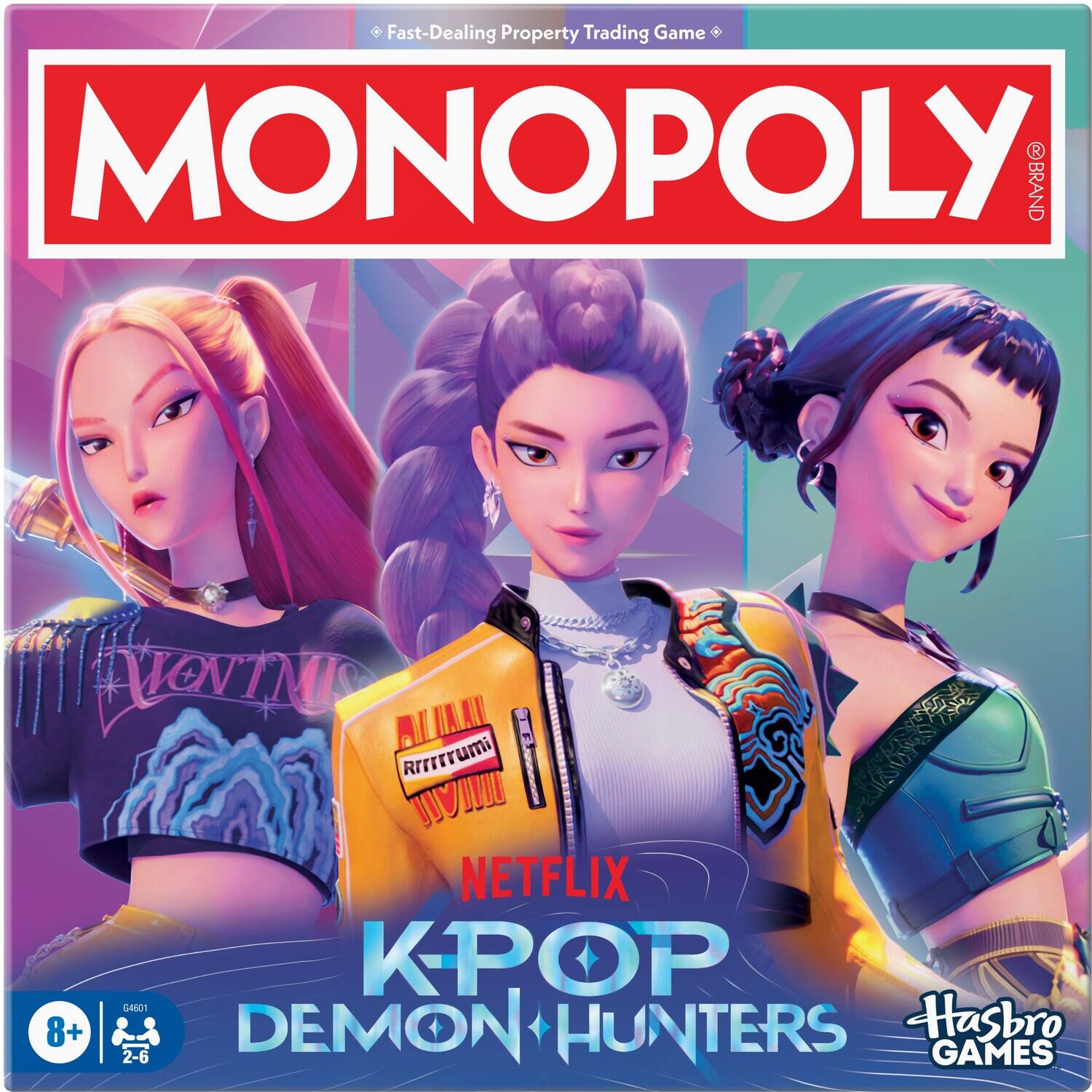 Fast-Dealing Property Trading Game MONOPOLY @BRAND

AVOTTA ALUANO RITITRUmi IVIIIII NETFLIX KPOP G4601 8+ DEMON HUNTERS Hashro 2-6 GAMES