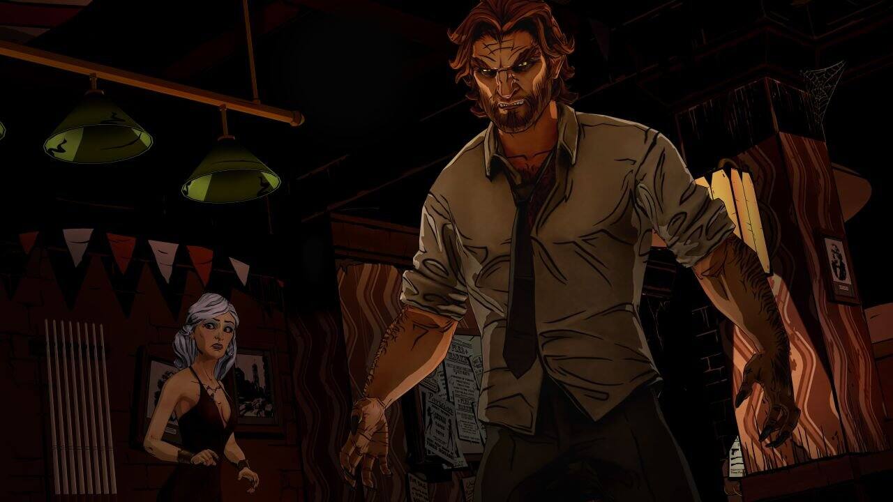 Left. Telltale Games - The Wolf Among Us - PlayStation 3.
