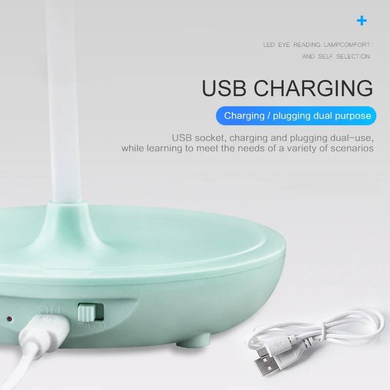 LED Eye Reading Lamp Comfort and Self Selection

USB Charging

Charging / plugging dual purpose

USB socket, charging and plugging dual-use, while learning to meet the needs of a variety of scenarios