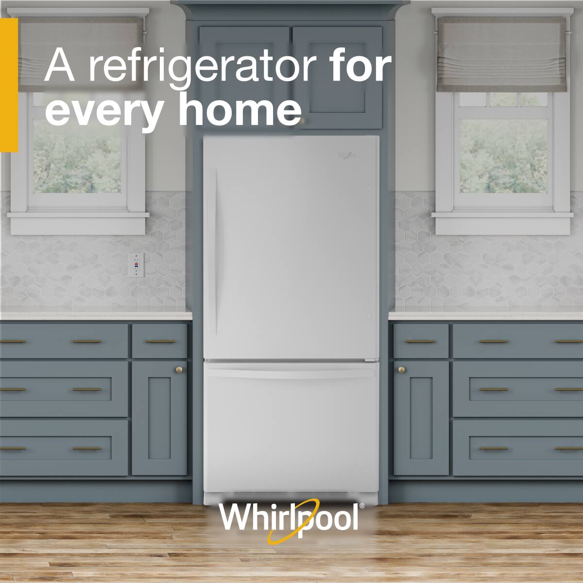 A refrigerator for every home  
Whirlpool
