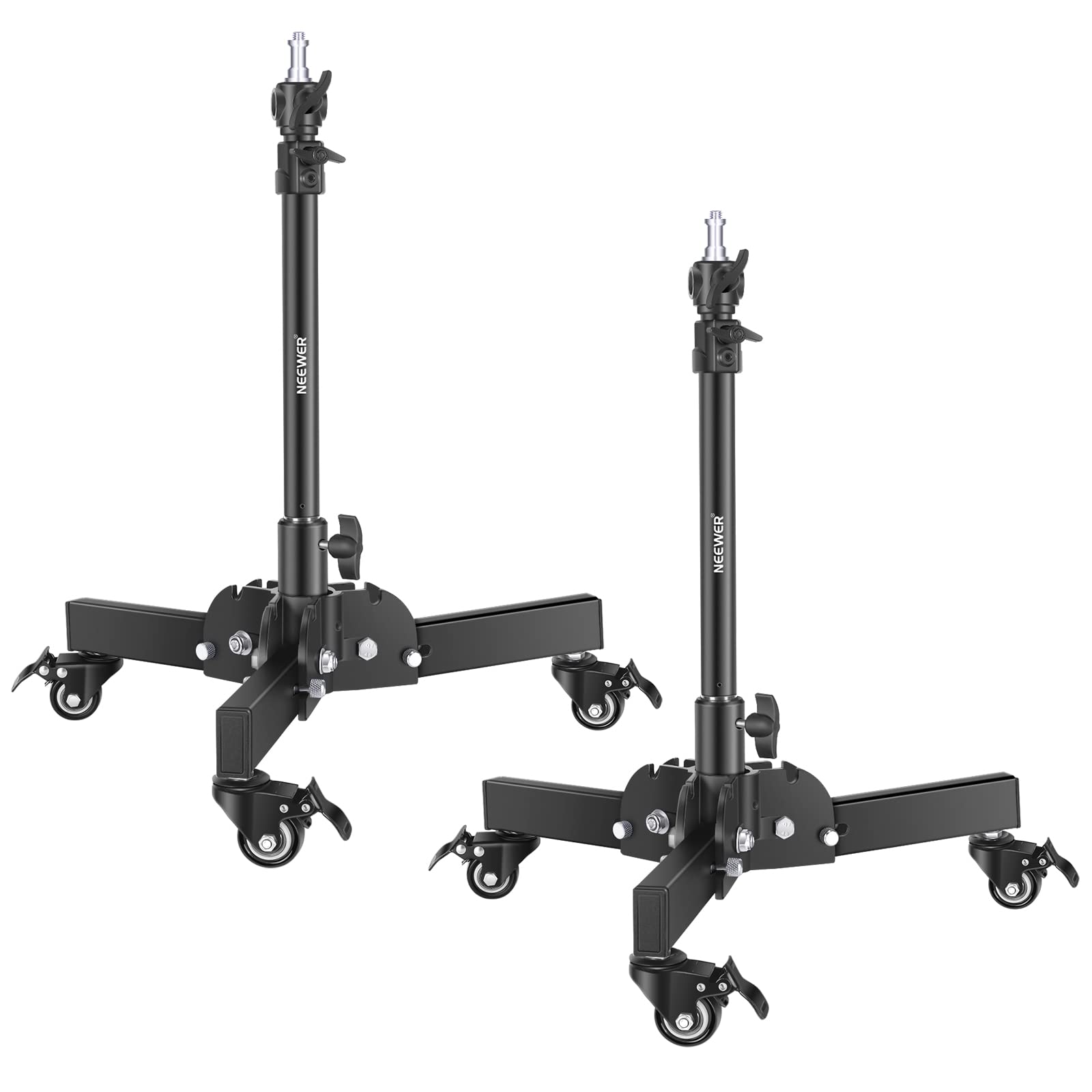 Neewer - 2-Pack Light Stands w/ Wheels, 2.4ft, Low Angle price history on PriceWatchPro