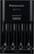 Alt View 12. Panasonic - "Advanced" Individual Battery Charger with eneloop pro AA batteries 4-Pack - Black.