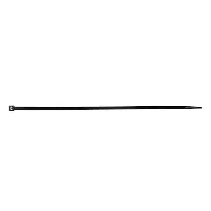 Front. Install Bay - 8" Cable Ties 40-Lb Tensile Strength BCT8-1 1,000 Pack - Black.