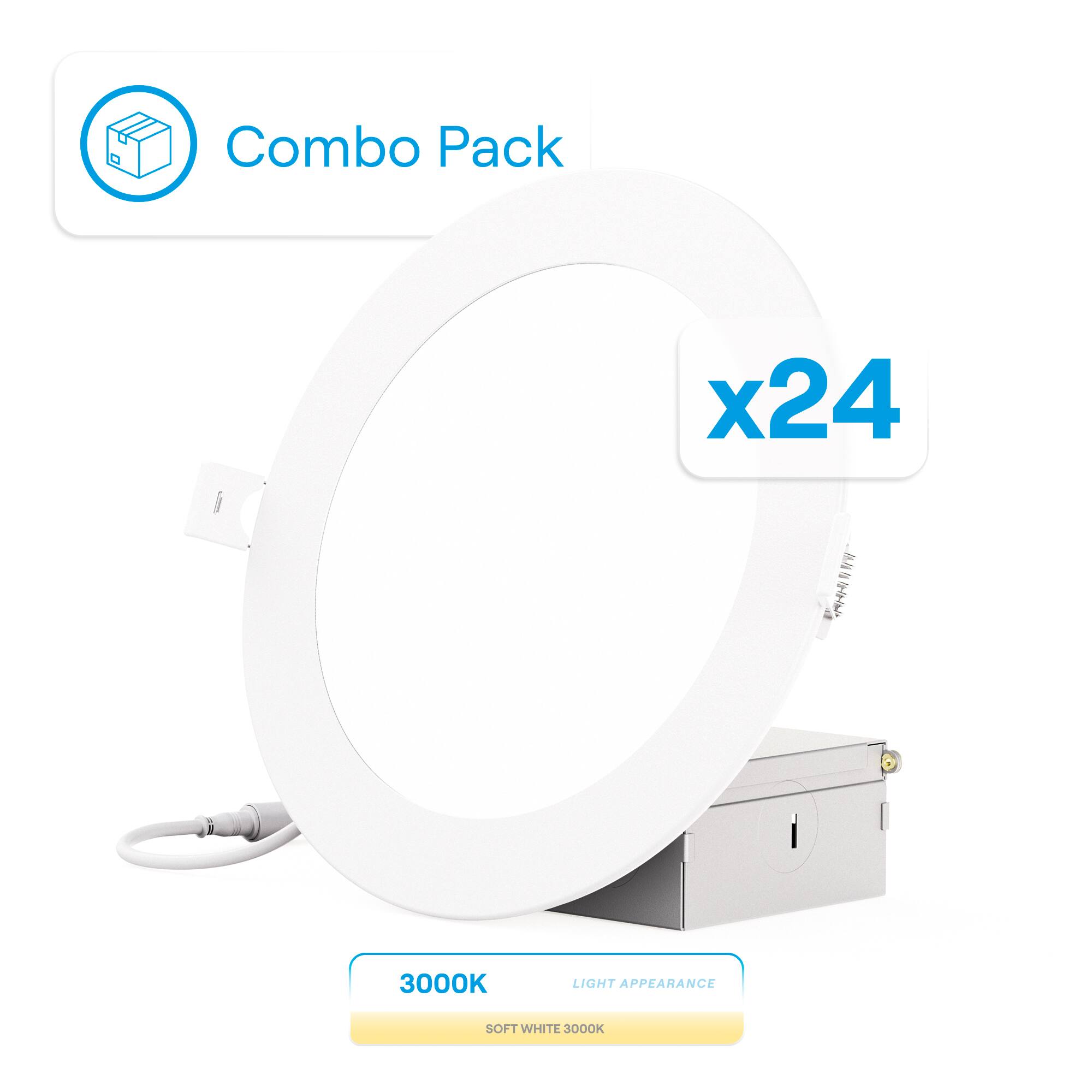 Combo Pack x24 - 3000K LIGHT APPEARANCE SOFT WHITE 3000K