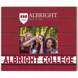 Jardine - Albright Lions 11'' x 13'' Team Spirit Scholastic Picture Frame - Red