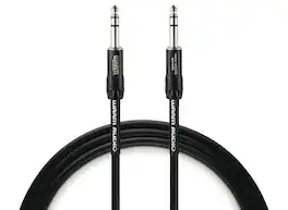 Warm Audio - 3 FT Pro Series Studio & Live TRS Cable, Balanced Audio Cable, 1/4" TRS Male to 1/4" TRS Male, High-Quality & Balanced