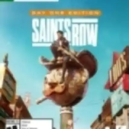 Sure, here is the corrected and grouped text from the image:
**Day One Edition**
**SAINTS ROW** - M (Mature 17+)