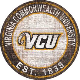 Fan Creations - VCU Rams 24'' Round Heritage Logo Sign - Multicolor
