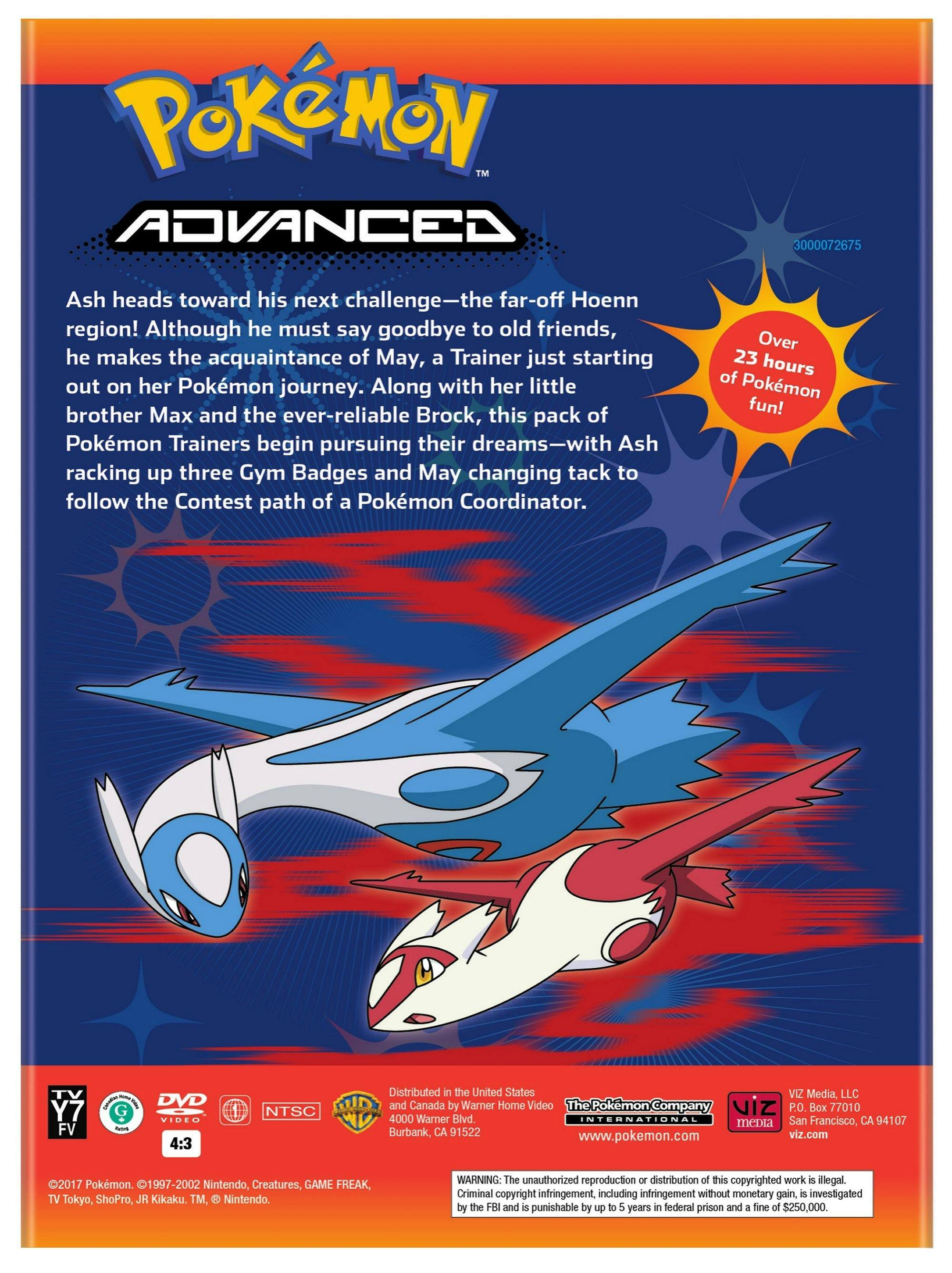 Angle. Pokémon: Advanced - The Complete Collection (Box Set) [DVD].