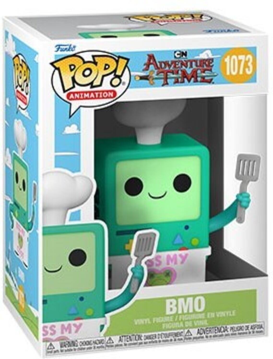 Farke CN ADVENTURE 1073 POP! TIME ANIMATION BMO VINYLE FIGUROVE IN FICURE I VINYI DE VINIC MY FIGURA PELSGK y A SS IRER A ADVERIENCA ATTENITO OR DECEl 20X0 NOR A A