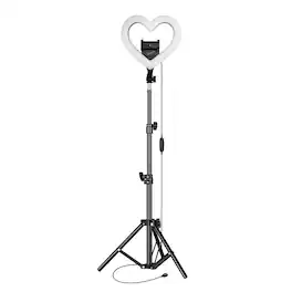 Supersonic - PRO Live Stream 10” Heart Shaped Selfie Ring Light