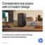 Complement any space with a modern design. A modern gray wood-inspired design made with recycled materials. Monitor sold separately. HP.