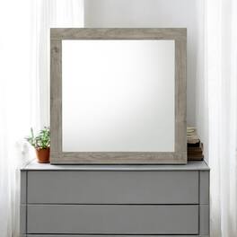 TinyHomie - Mari Light Gray Finish Mirror