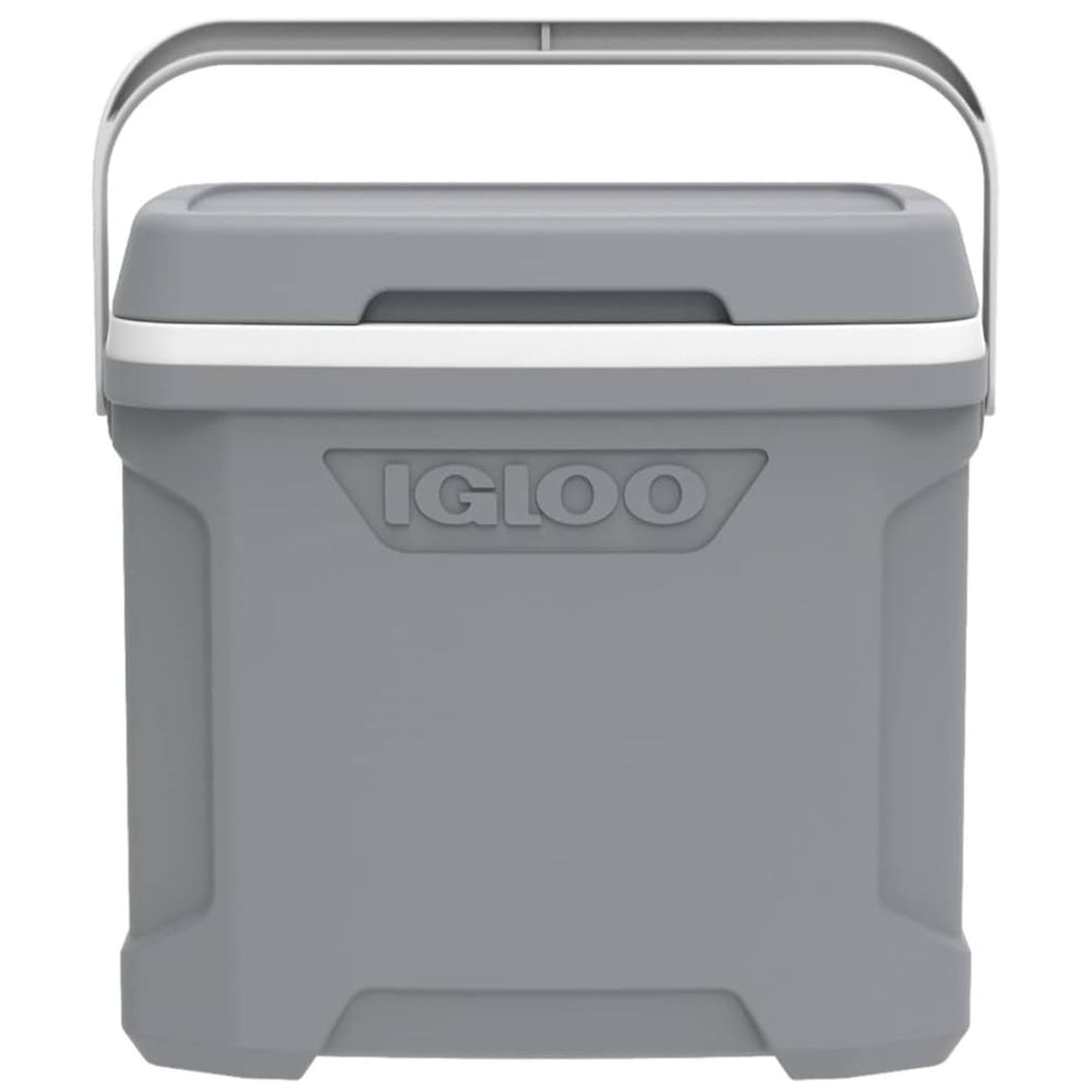 Front. Igloo - IGLOO Profile II 30 Qt Cooler, Gray - Gray.