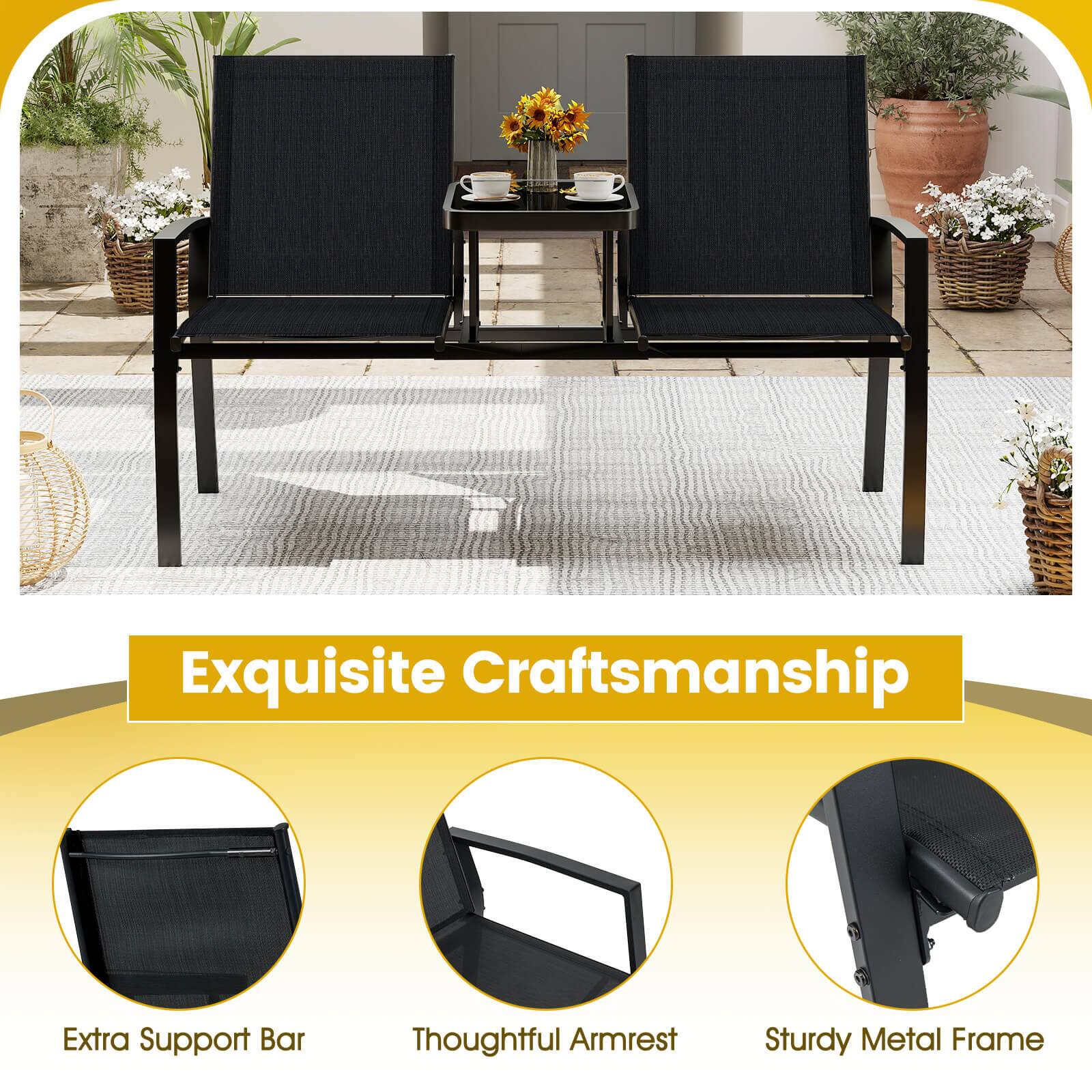 Exquisite Craftsmanship

- Extra Support Bar
- Thoughtful Armrest
- Sturdy Metal Frame