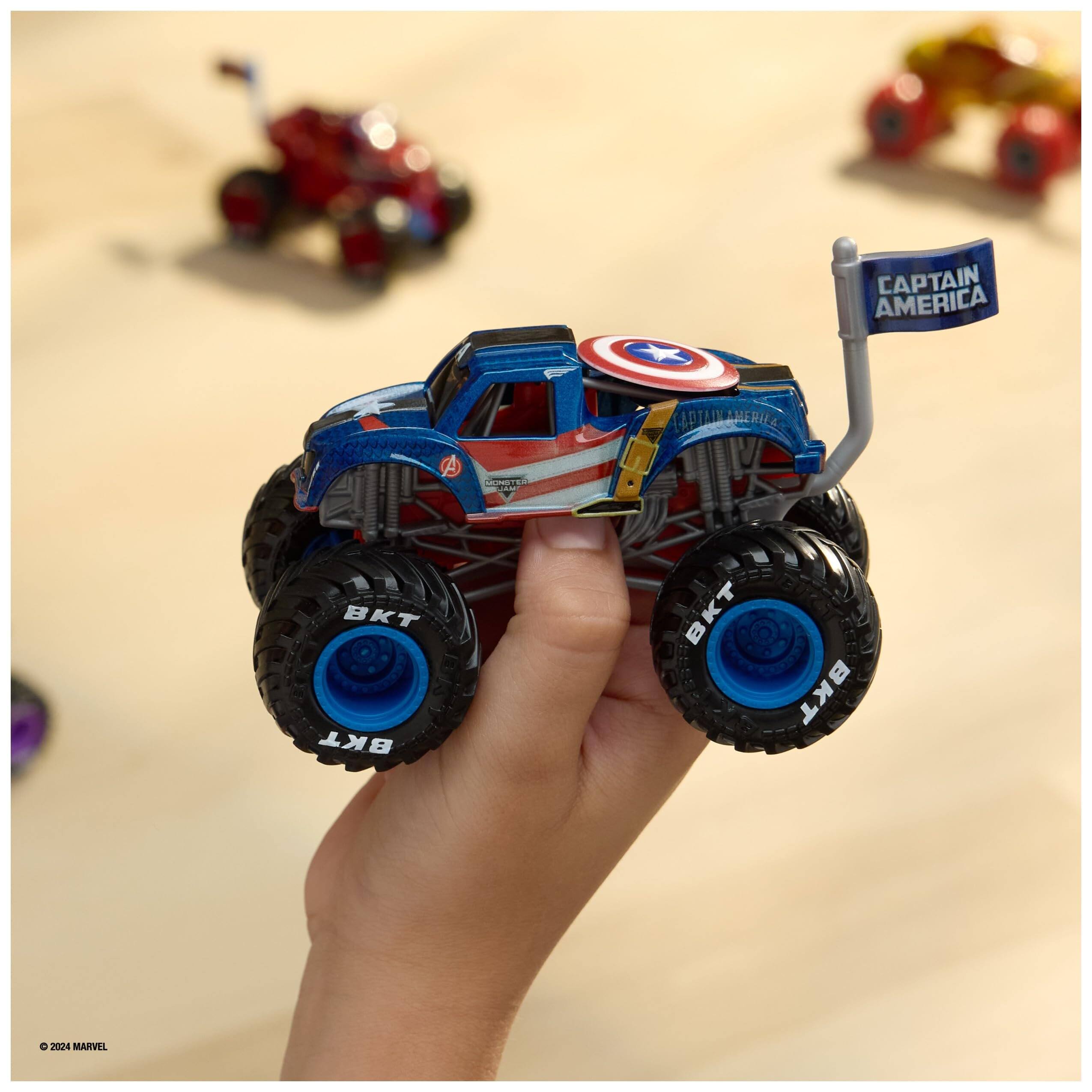 CAPTAIN AMERICA A MONSTER TRUCK  
BKT BKT BKT BKT  
© 2024 MARVEL