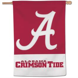 WinCraft - Alabama Crimson Tide 28" x 40" Applique Vertical Banner - Multicolor