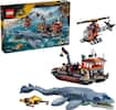 LEGO JURASSIC WORLD 7+ 77983 Mosasaurus Dinosaur Boat at Attack 703 pcs/ pzs
WARNING: ADVR CHOKING HAZARD - Small parts. Not for children under 3 years.
